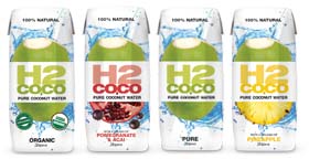 H2 coco - Pure Coconut Water
